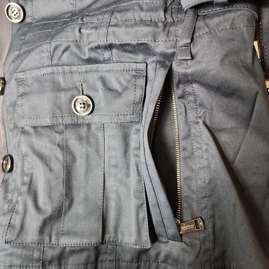 ✨超美品✨バーバリーブラックレーベル ショート トレンチコート L ノバチェック