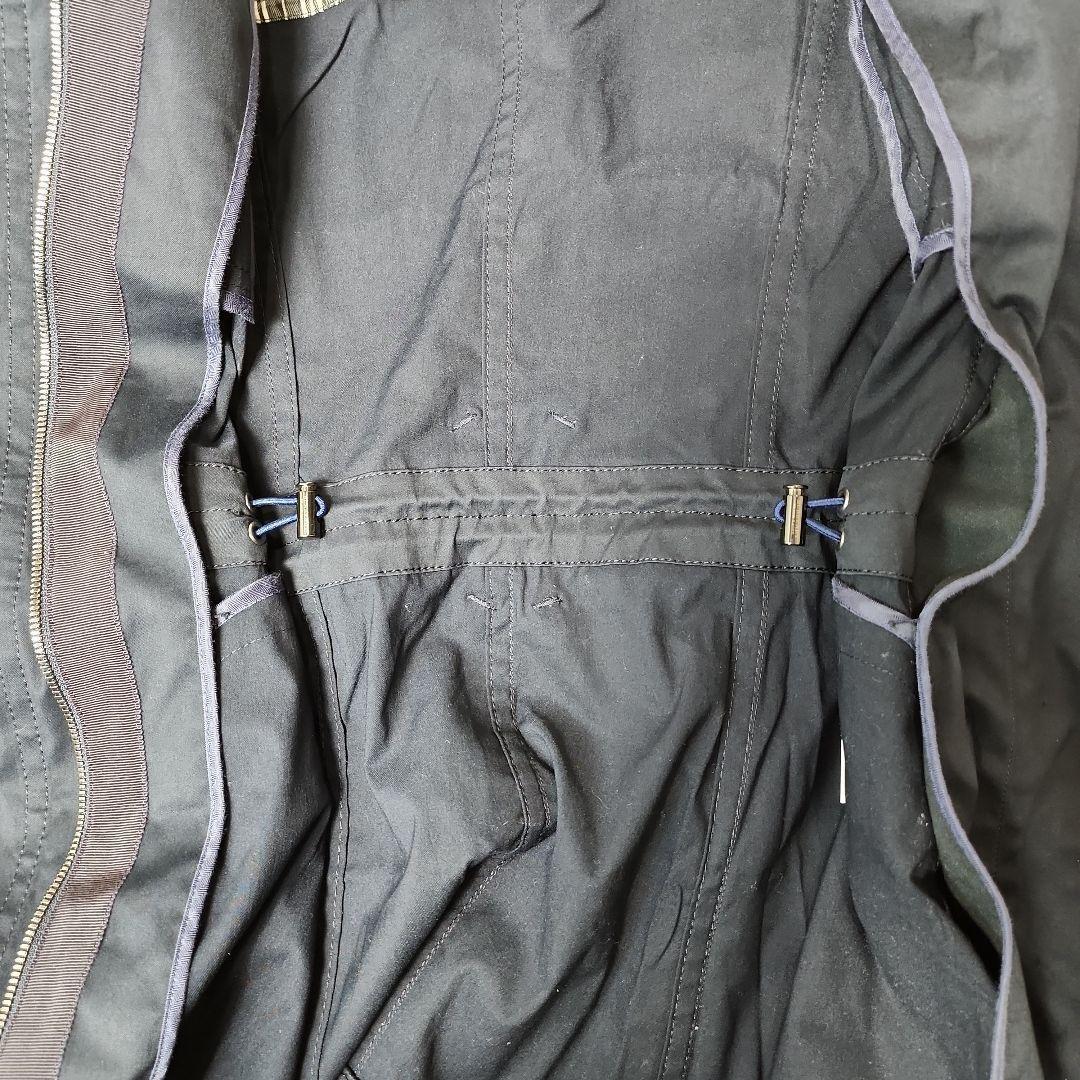 ✨超美品✨バーバリーブラックレーベル ショート トレンチコート L ノバチェック