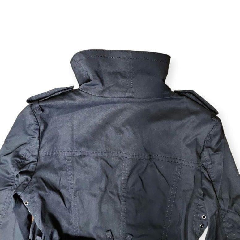 ✨超美品✨バーバリーブラックレーベル ショート トレンチコート L ノバチェック