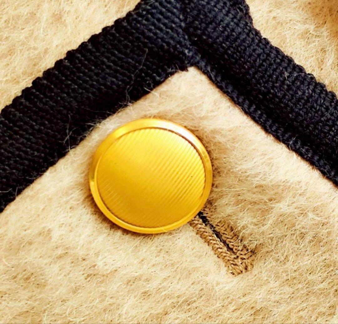 ユニオンランチ アルパカシャギーノーカラージャケット