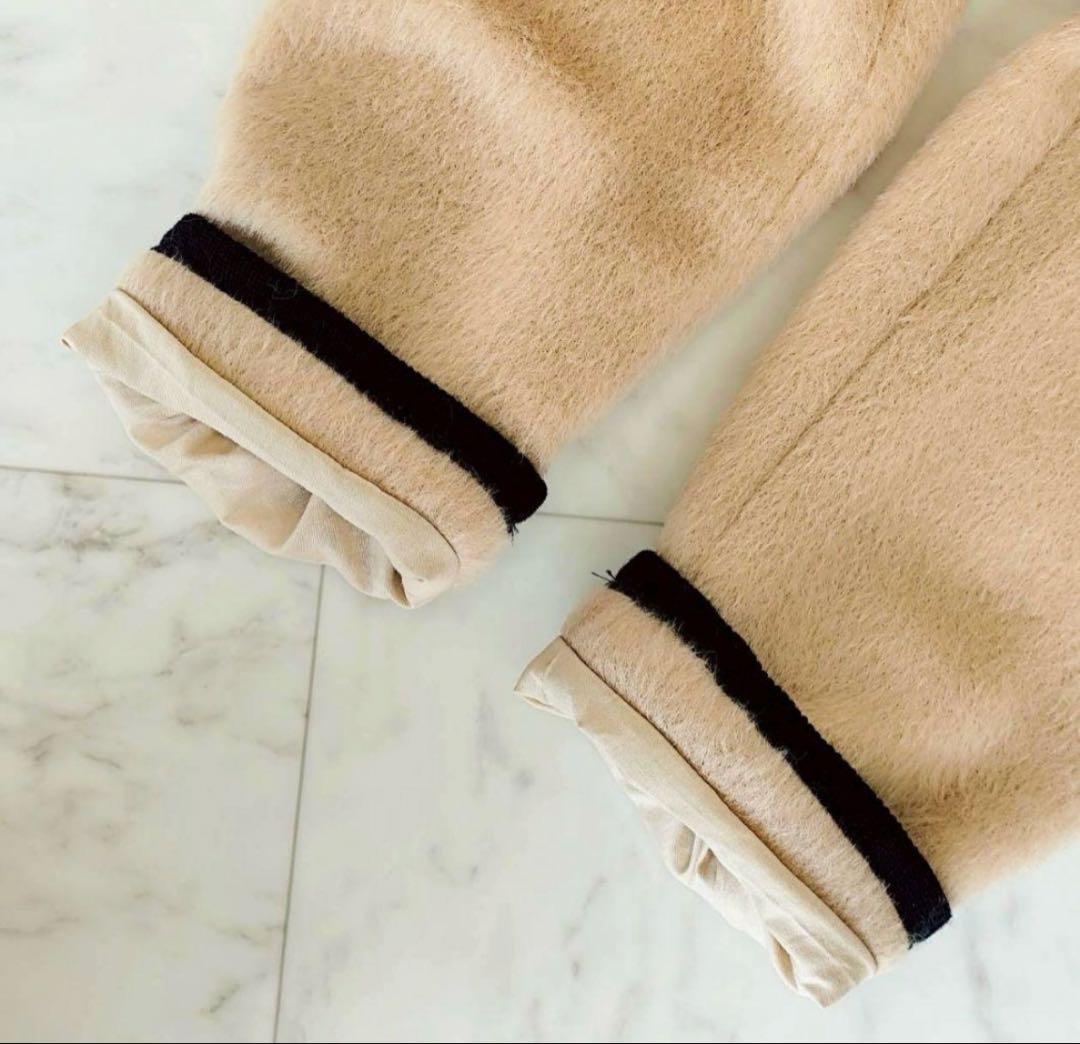 ユニオンランチ アルパカシャギーノーカラージャケット