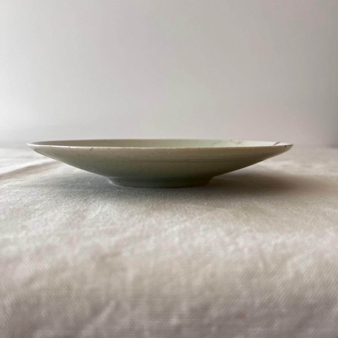 岡晋吾　岡さつき六寸皿　美品