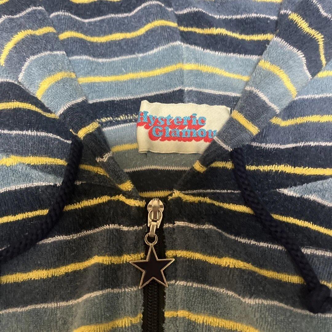 ヒステリックグラマー　古着　ジップパーカー