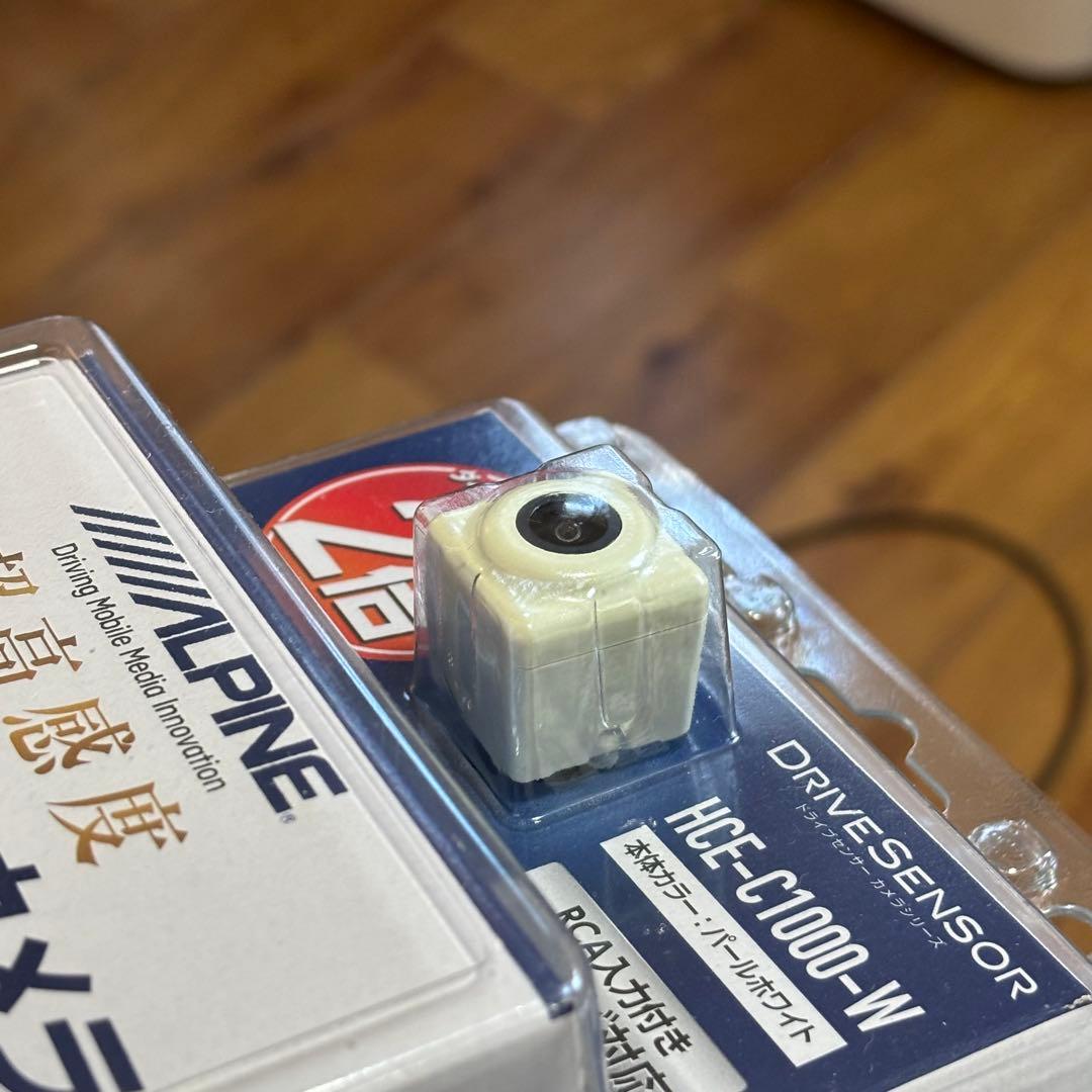 アルパイン バックビューカメラ(パールホワイト) HCE-C1000-W