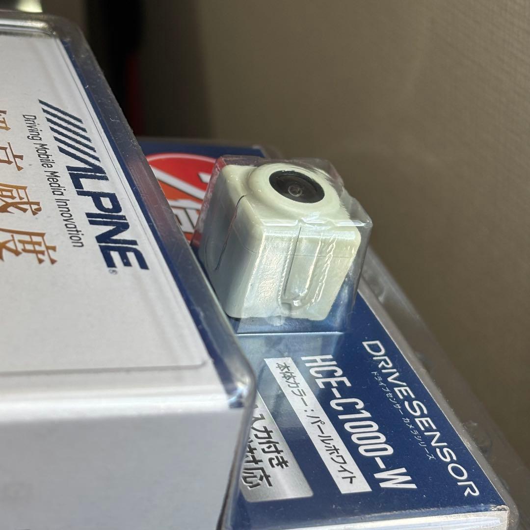 アルパイン バックビューカメラ(パールホワイト) HCE-C1000-W