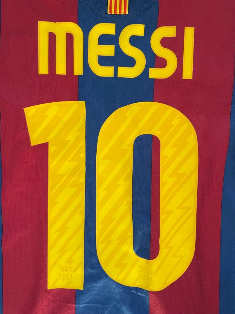 バルセロナ　メッシ　ユニフォーム　10/11ホーム