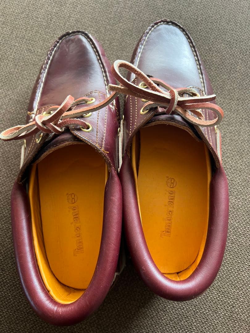 Timberland ダークブラウン モカシン