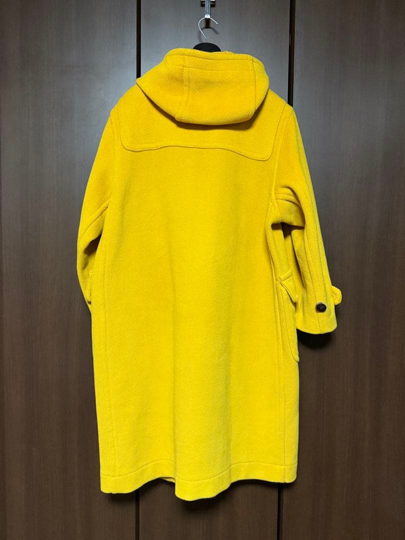 Moorebrook 100%ウール ダッフルコート イエロー
