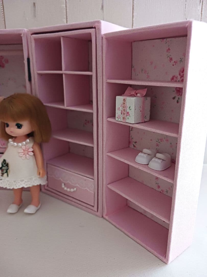 ＊kyo＊ハンドメイド＊ドール用 ワードローブ＊クローゼット＊ドレッサー