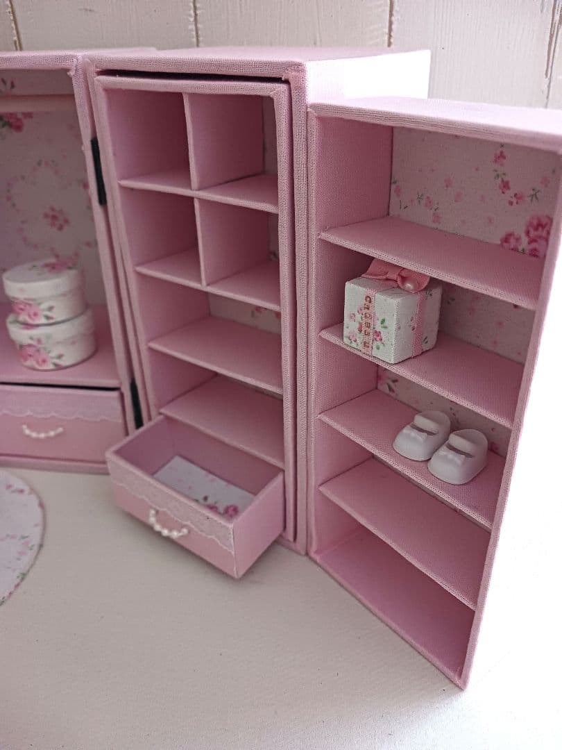 ＊kyo＊ハンドメイド＊ドール用 ワードローブ＊クローゼット＊ドレッサー