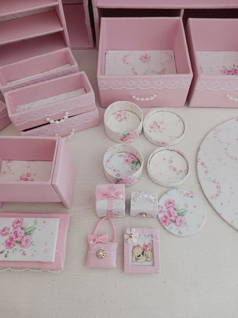 ＊kyo＊ハンドメイド＊ドール用 ワードローブ＊クローゼット＊ドレッサー