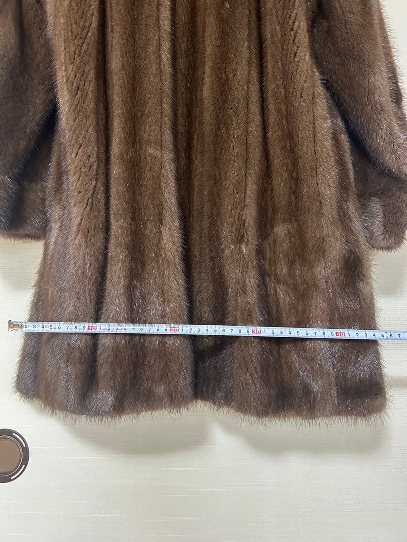 meisel peskin 毛皮　茶色　ダークブラウン