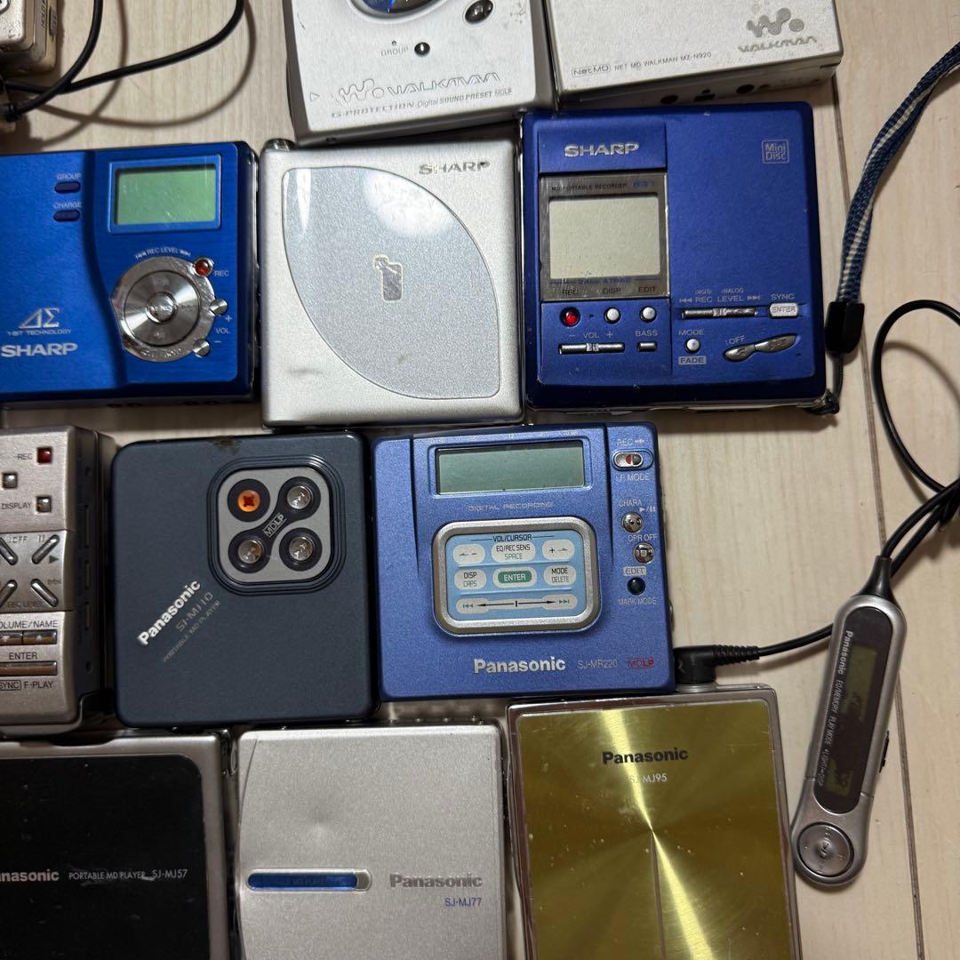 SONY MD WALKMAN 等　MD プレイヤー　まとめ売り