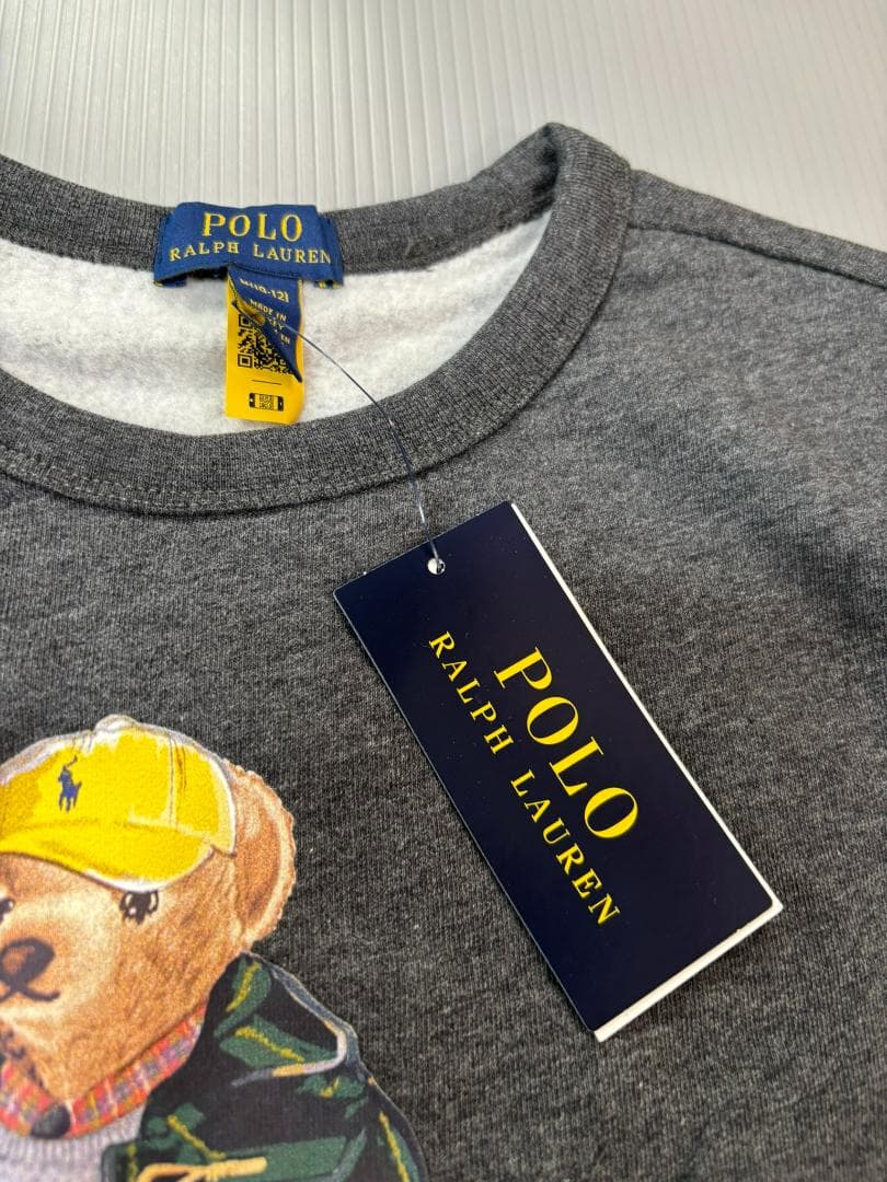 2025最新作新品ラルフローレンボーイズポロベア　トレーナーボーイズM150