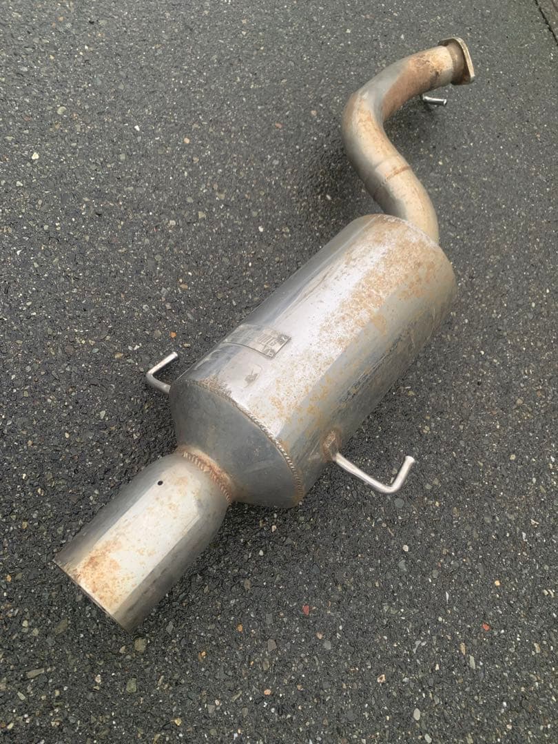 「adidas」 BE5 ゼロスポーツ マフラー 車検対応 リアピース