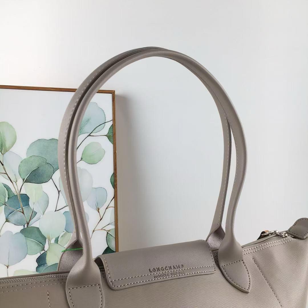 新品 ロンシャンル プリアージュシティ 肩掛け L ベージュ