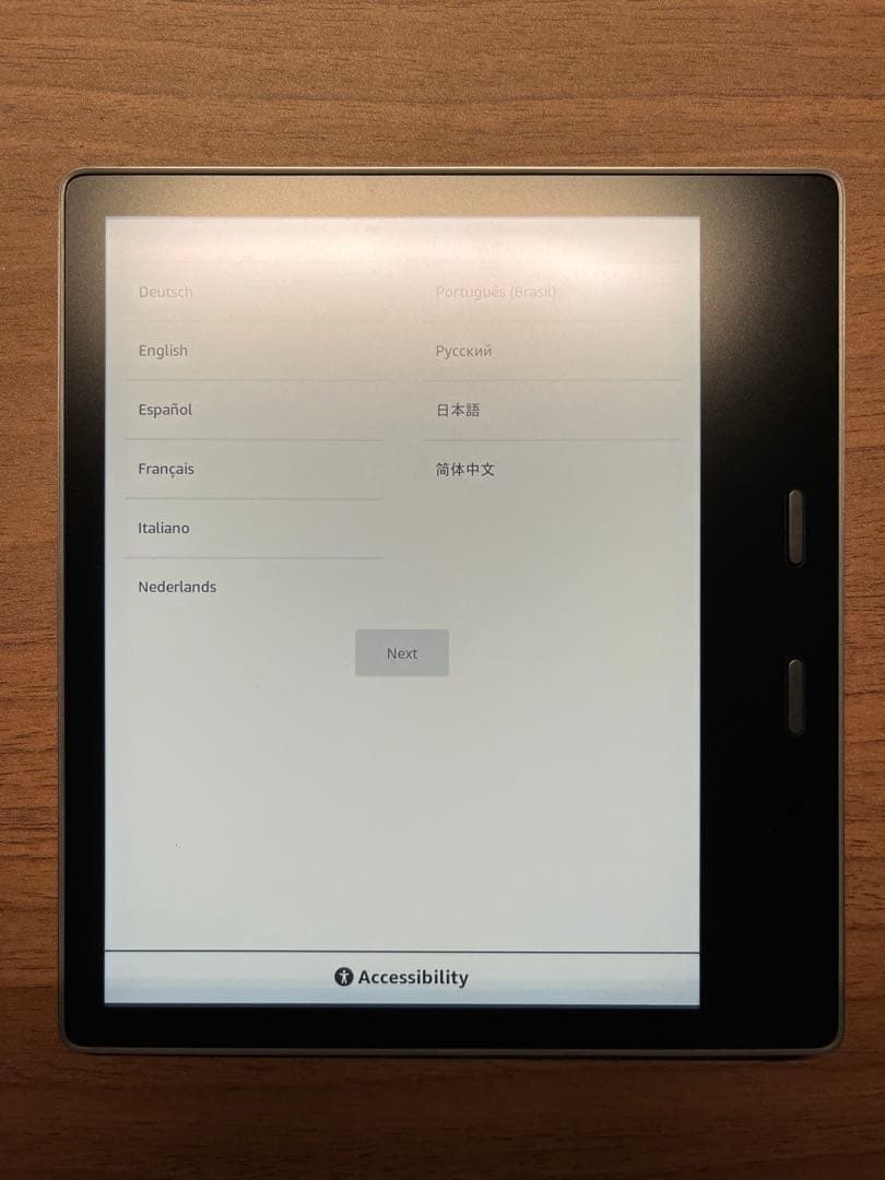 【美品】Kindle Oasis 第10世代 純正カバー付き【付属品完備】