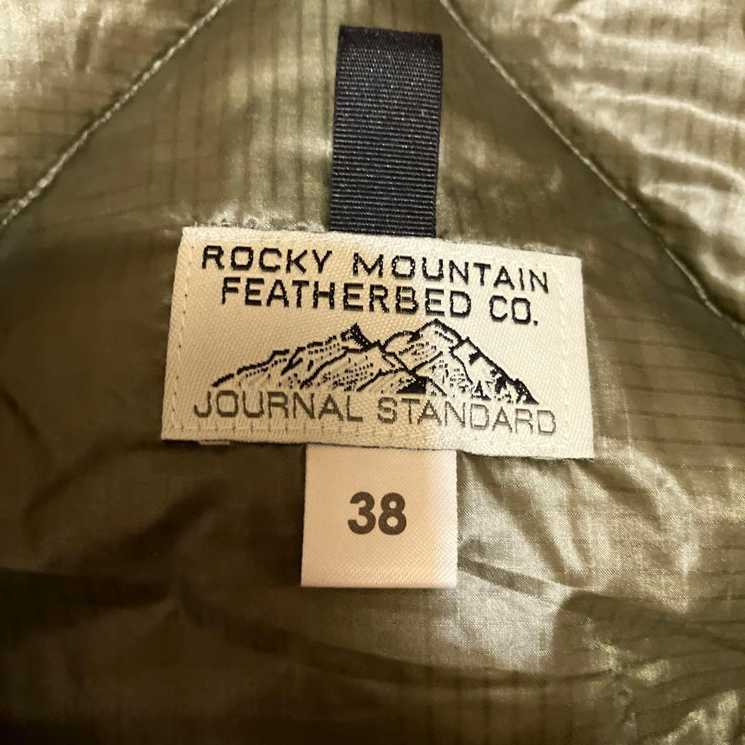 ロッキーマウンテン ダウンベスト オリーブグリーン 38