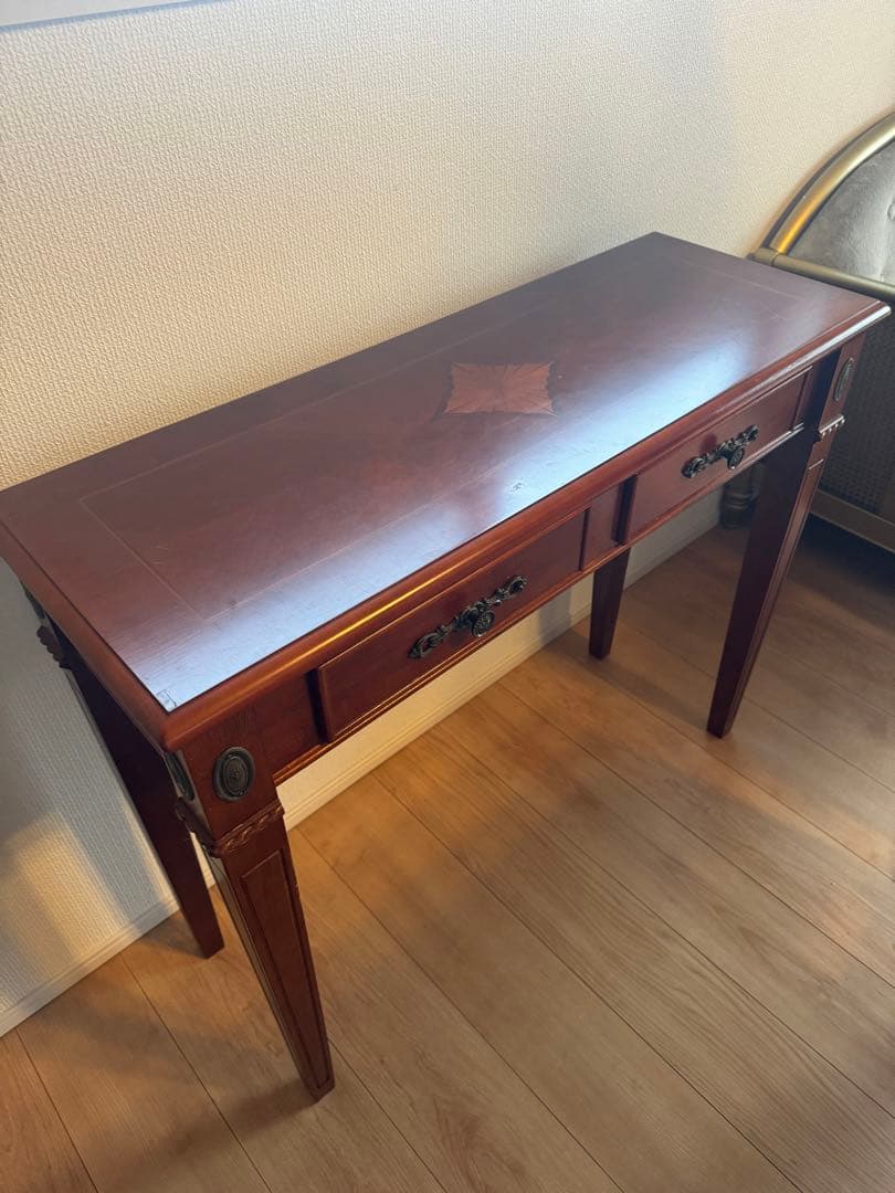 西洋家具 ダークブラウン テーブル