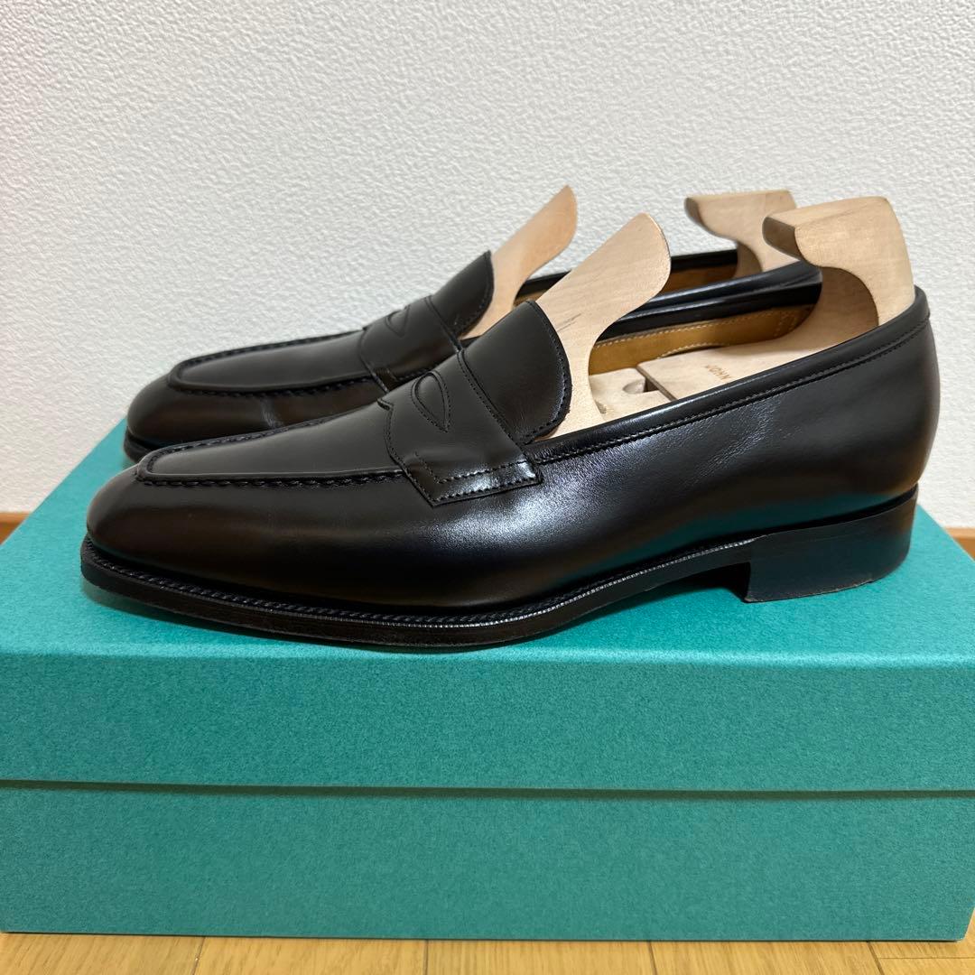 EDWARD GREEN ローファー　ブラックカーフPIMLICO