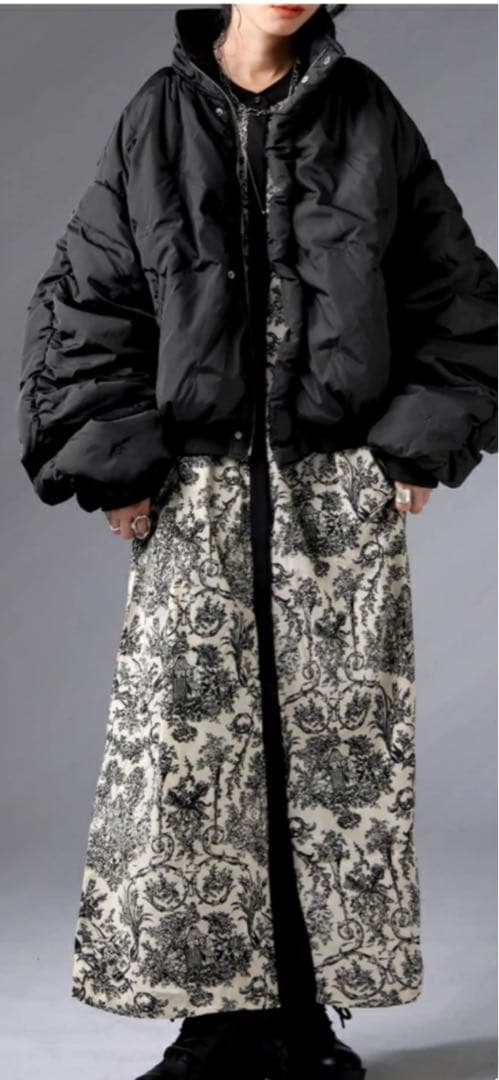 antiquaピンソニック加工 立体ドット ブルゾン【新品未使用】