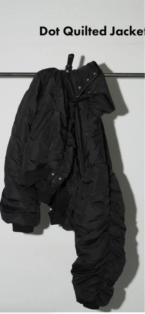 antiquaピンソニック加工 立体ドット ブルゾン【新品未使用】