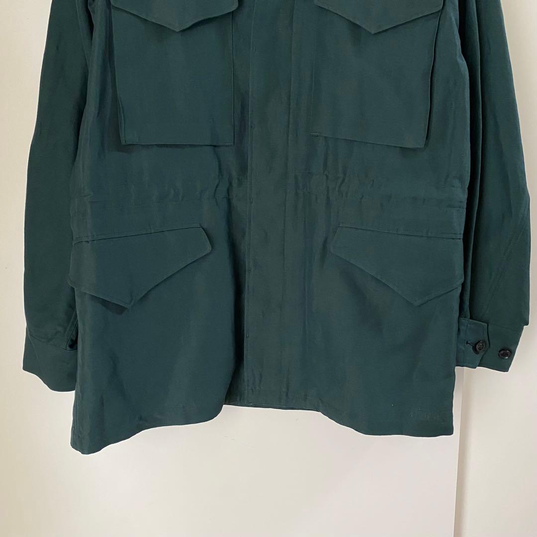 ヴァイナルアーカイブ VALE リネン ウール ジャケット ブルゾン M-65