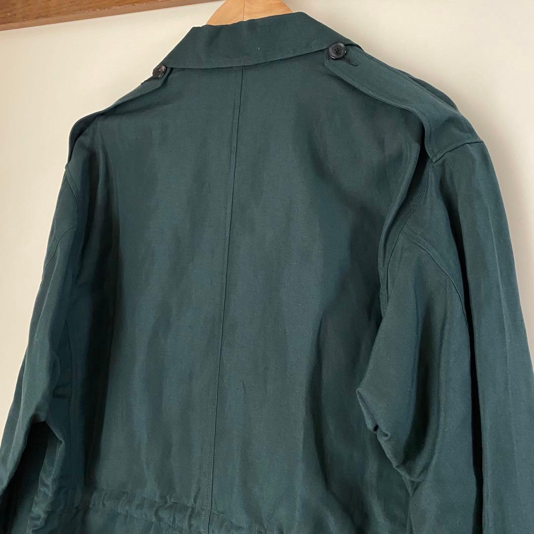 ヴァイナルアーカイブ VALE リネン ウール ジャケット ブルゾン M-65