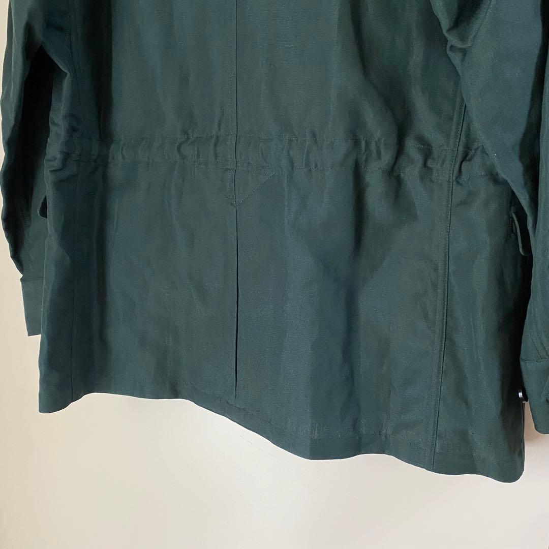 ヴァイナルアーカイブ VALE リネン ウール ジャケット ブルゾン M-65