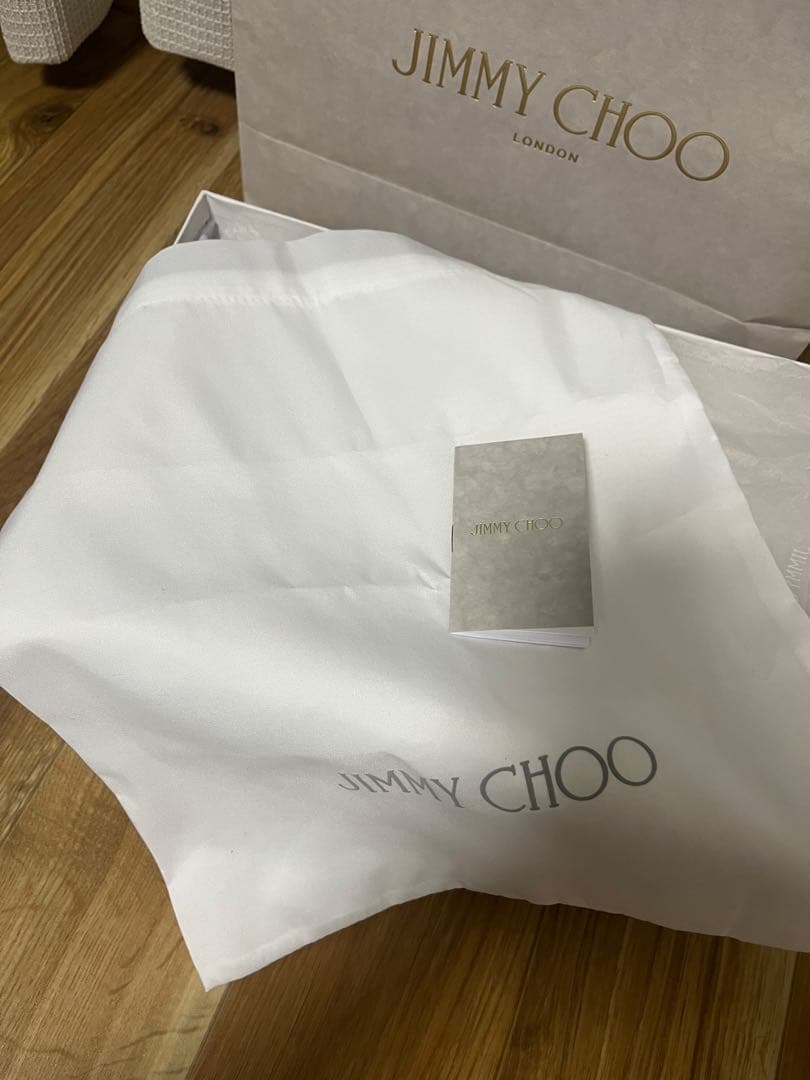JIMMY CHOO ブラック/シルバー スニーカー　レザー　新品！