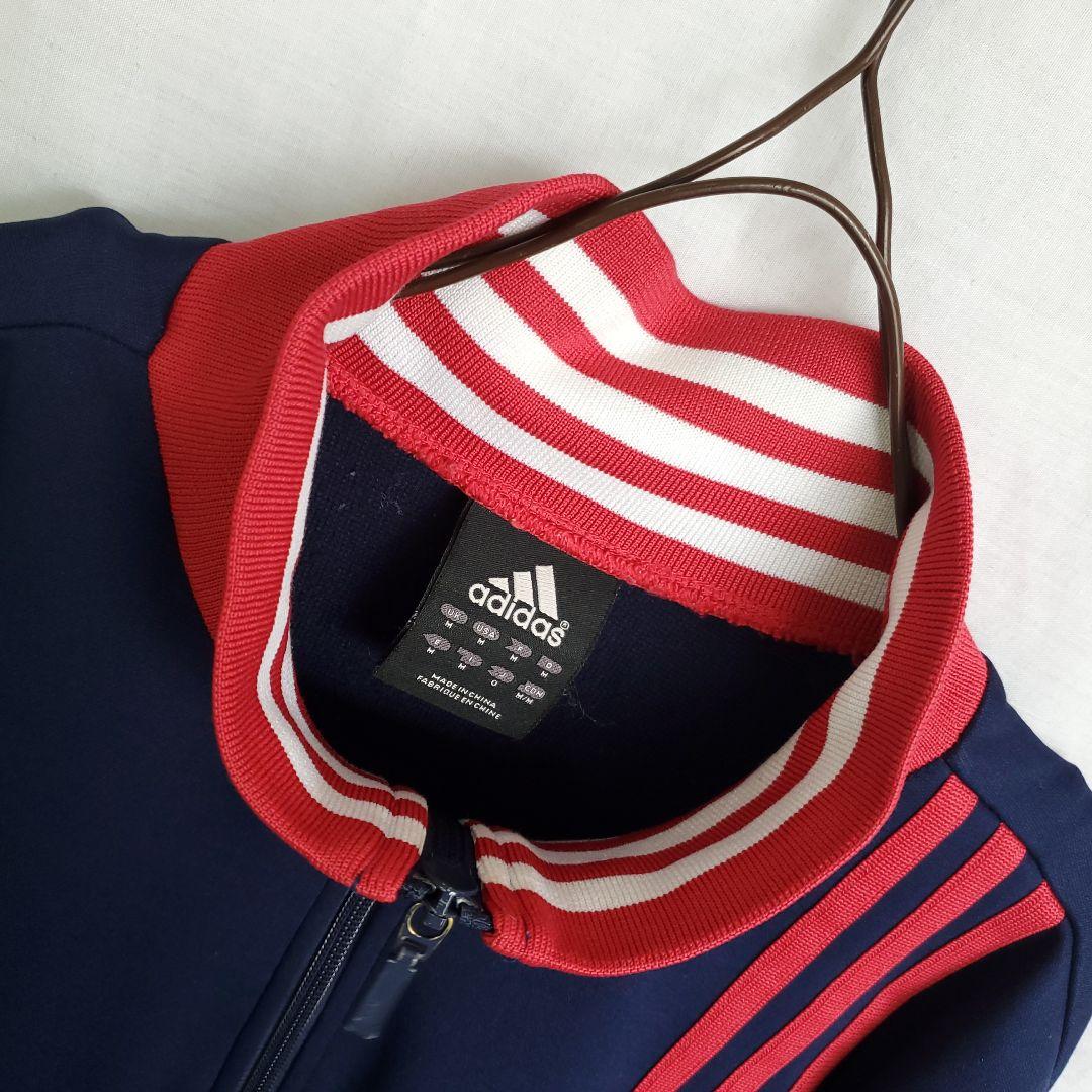 adidas サッカー　バイエルンミュンヘン トラックジャケット ジャージ 刺繍