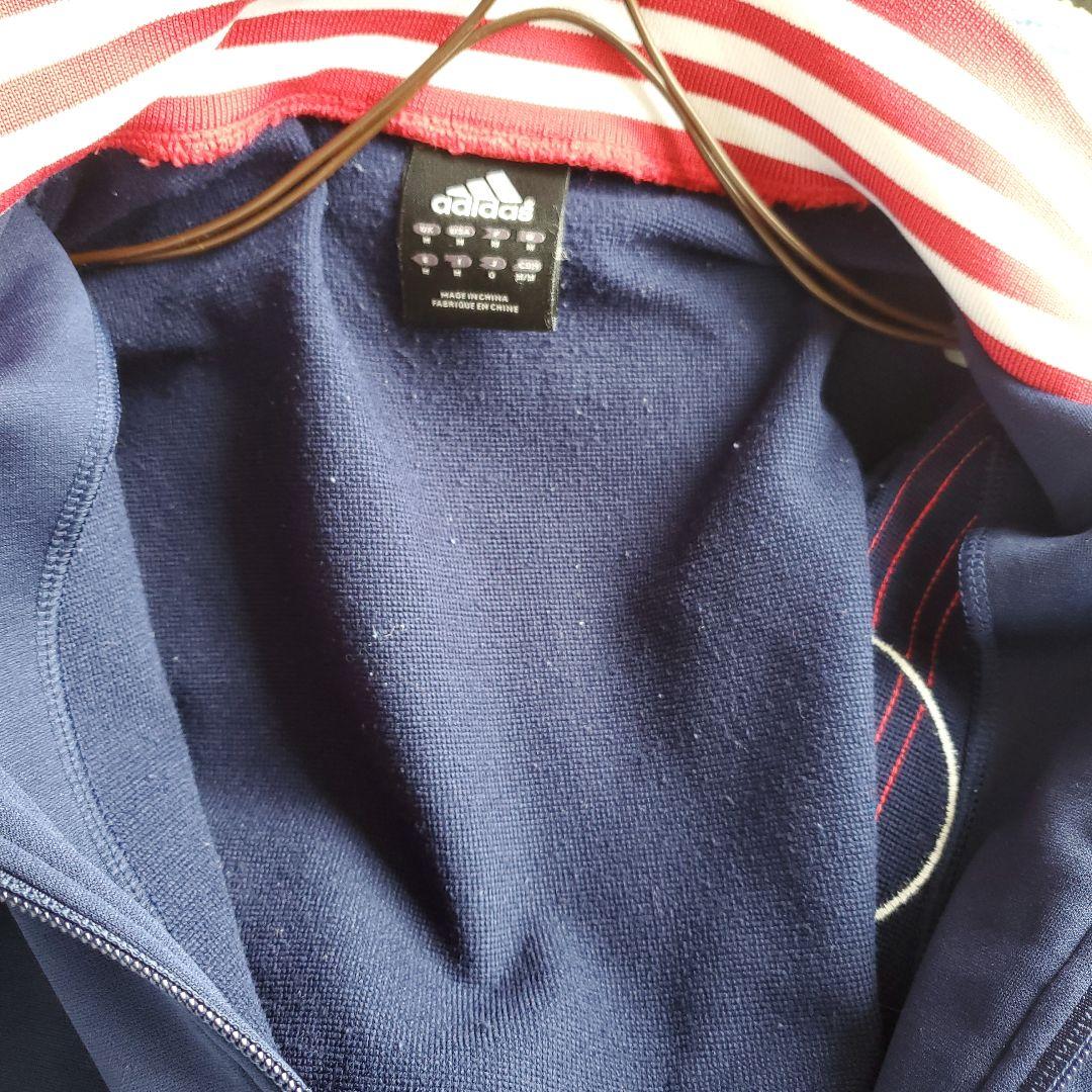 adidas サッカー　バイエルンミュンヘン トラックジャケット ジャージ 刺繍