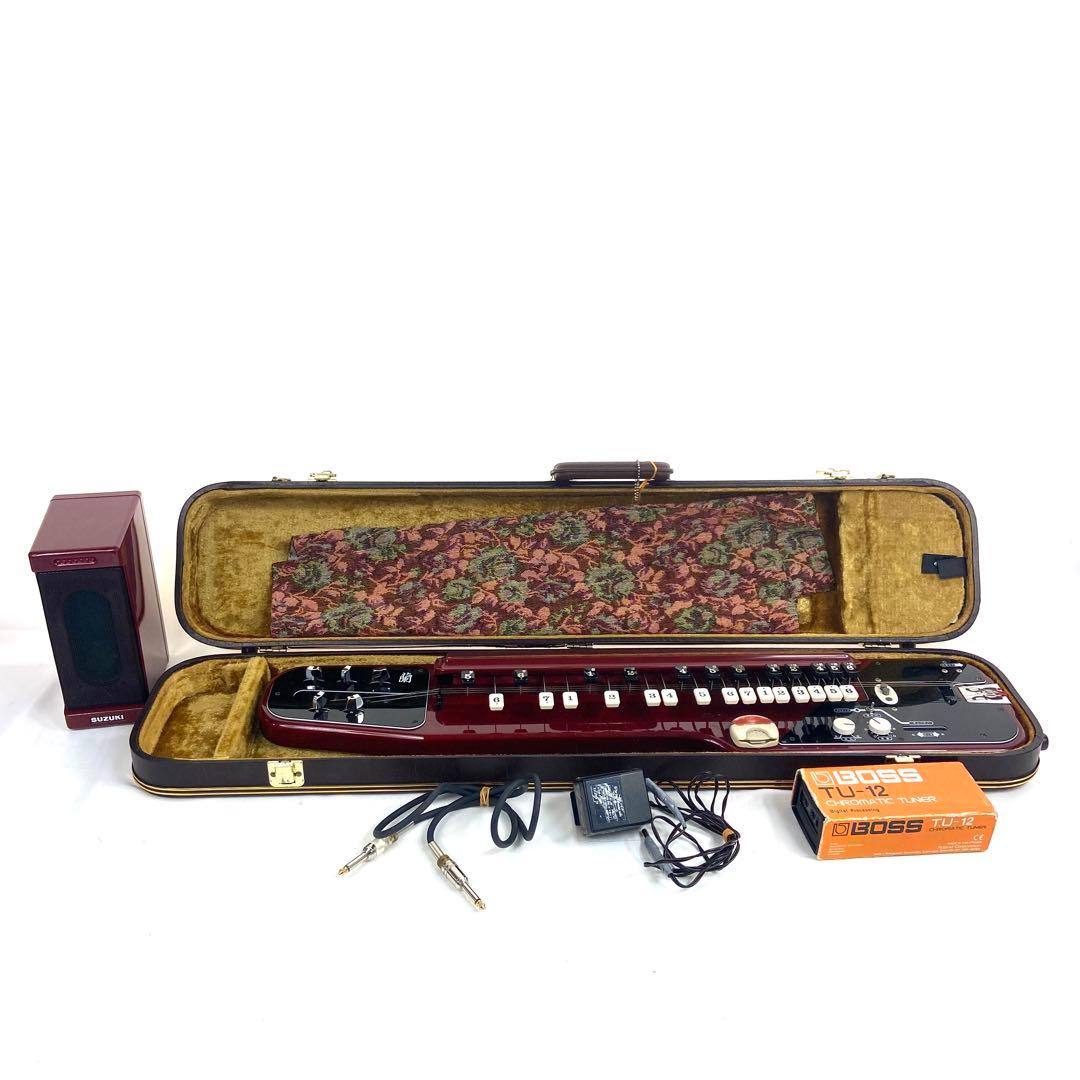 SUZUKI スズキ 大正琴 蘭 アンプ SA-15 BOSS TU-12