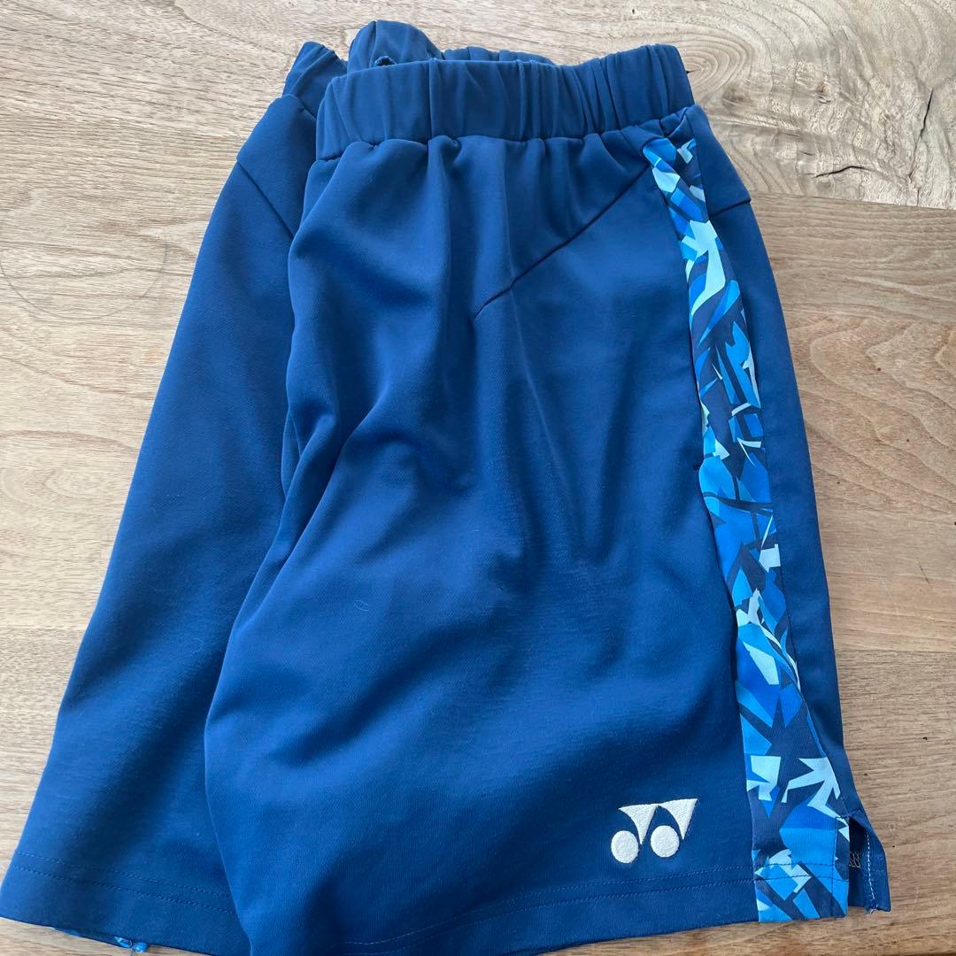 YONEX バドミントンパンツ ブルー L日本代表