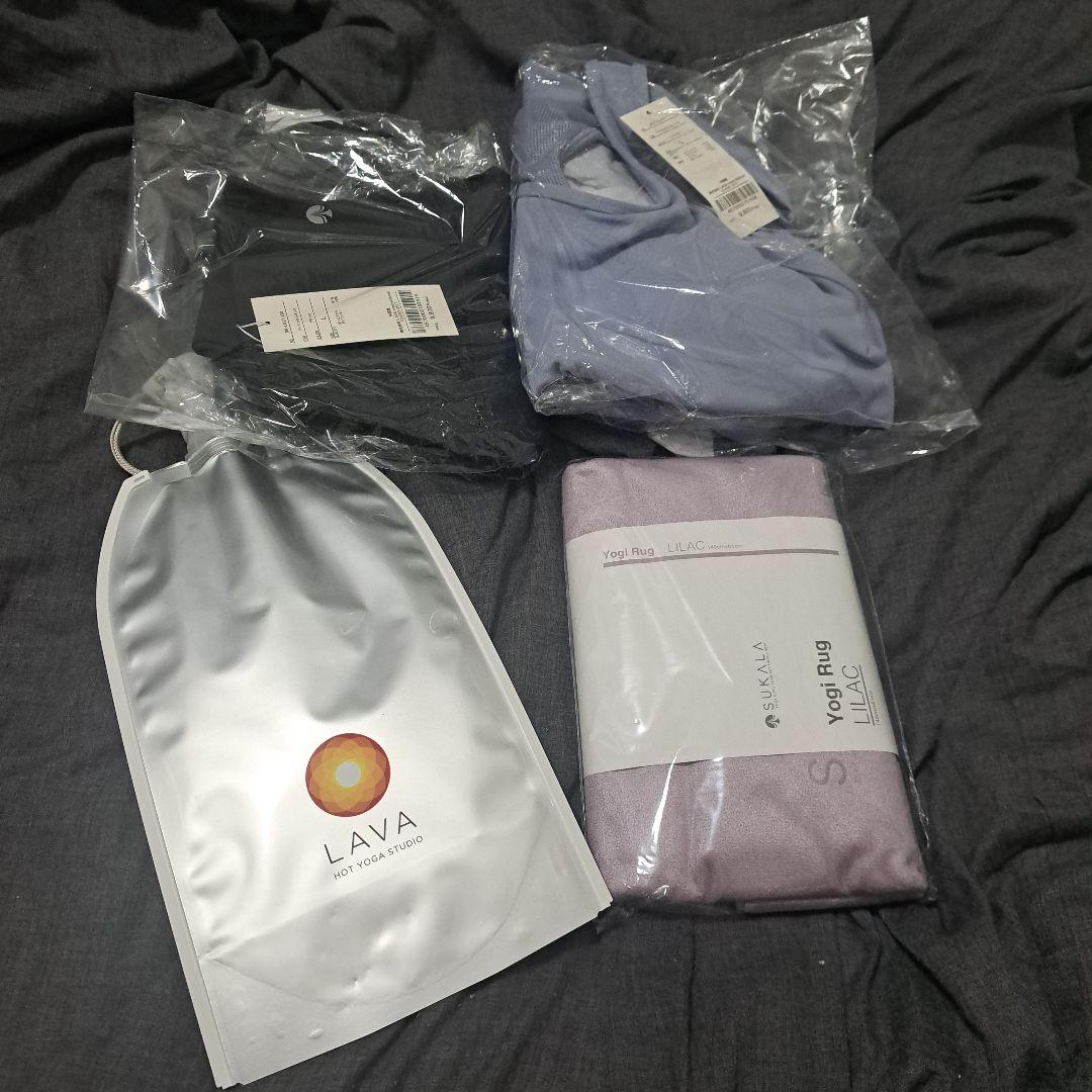 ラバ　LAVA ヨガウェアセット（タンクトップ・レギンス・ラグ・バッグ）