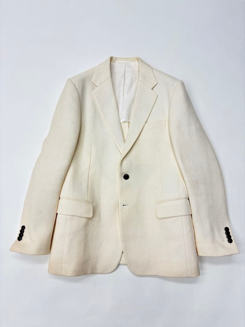 トゥモローランド スーツ シングル 50/48 ホワイト、クリーム系