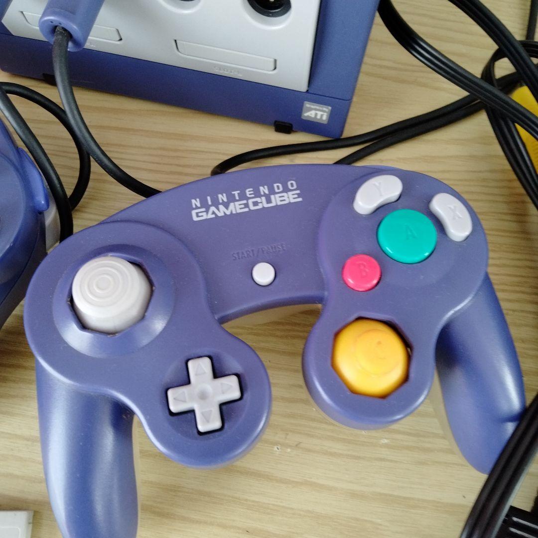 ゲームキューブ本体セット（コントローラ×2・どうぶつの森ソフト）