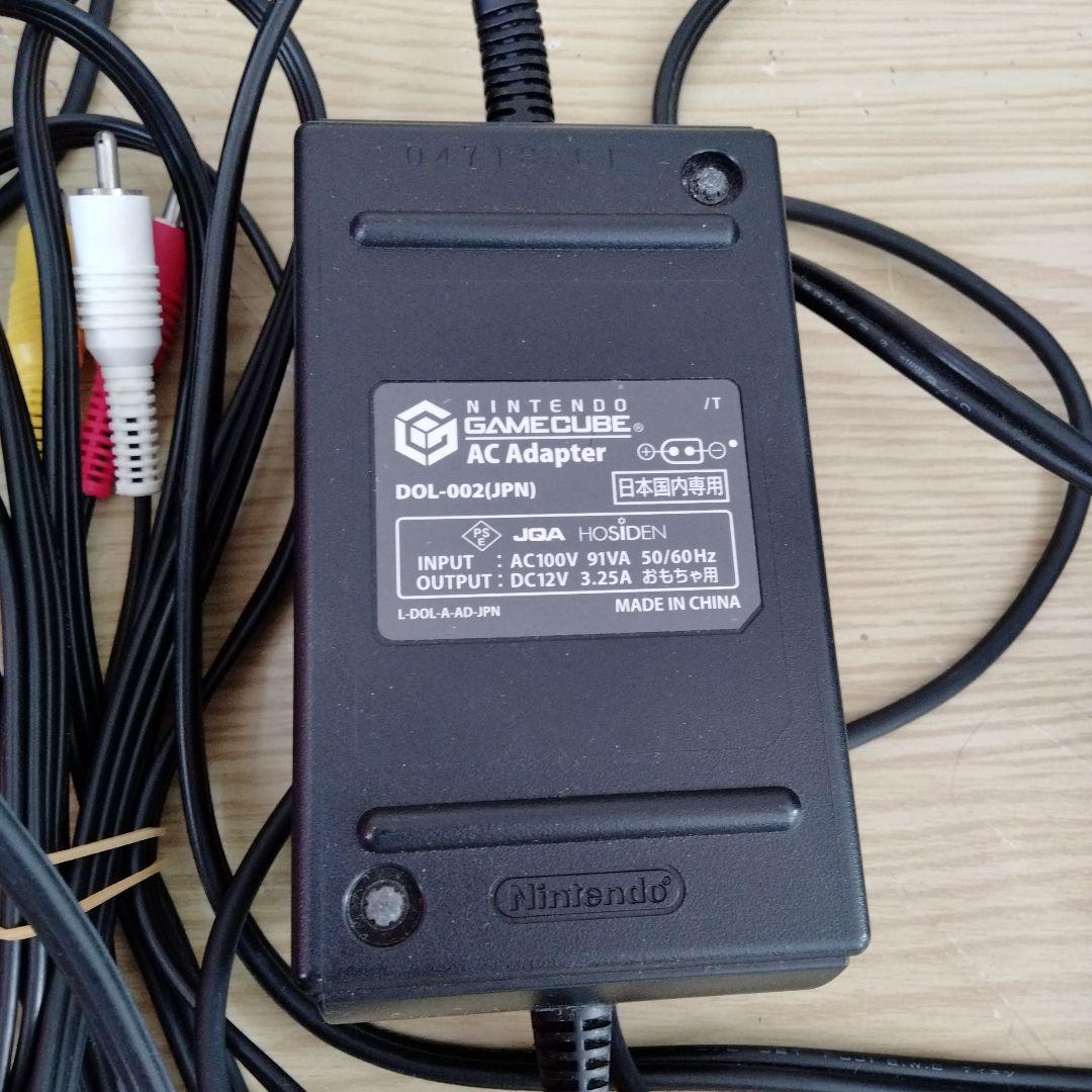 ゲームキューブ本体セット（コントローラ×2・どうぶつの森ソフト）