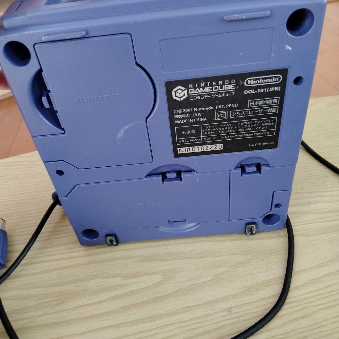 ゲームキューブ本体セット（コントローラ×2・どうぶつの森ソフト）