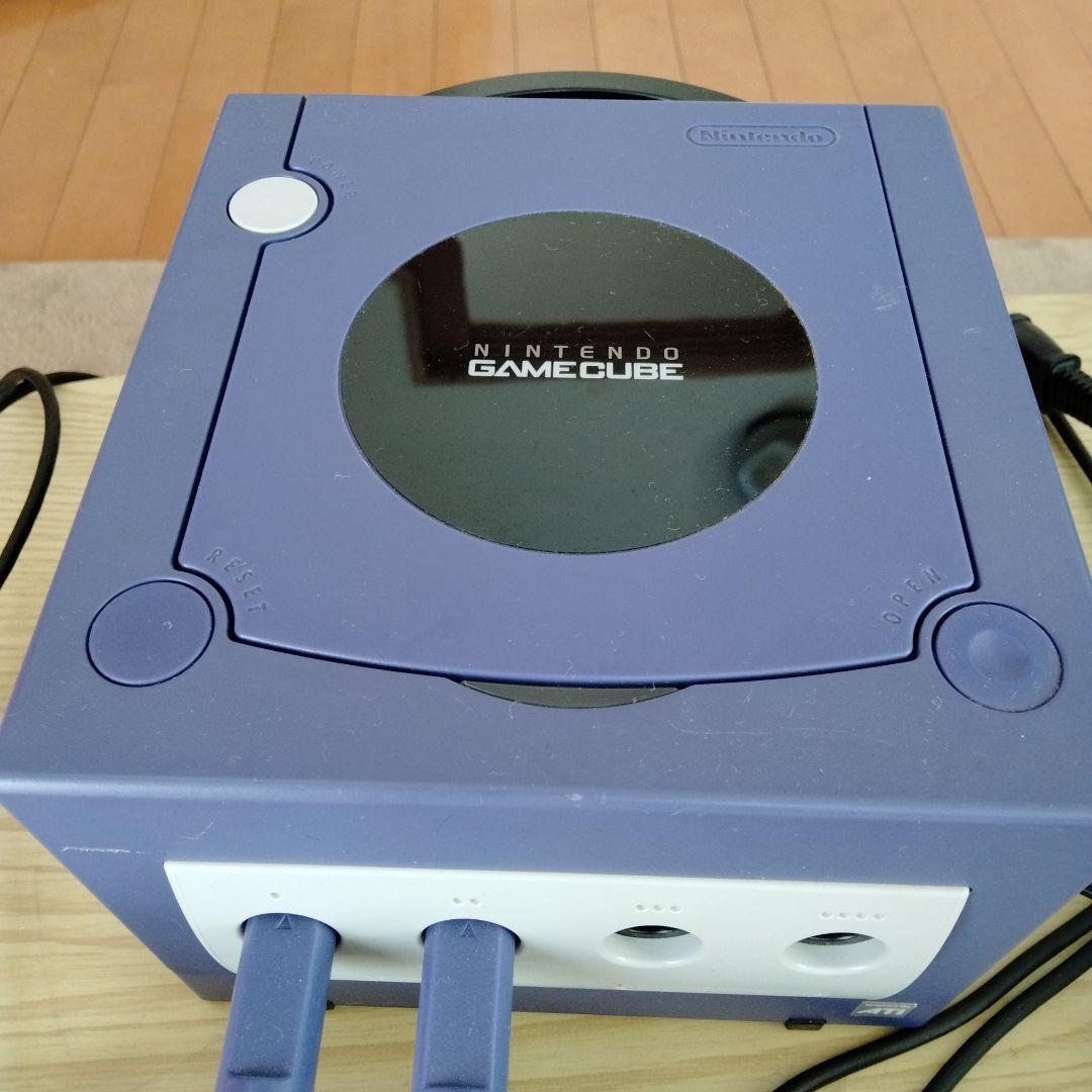 ゲームキューブ本体セット（コントローラ×2・どうぶつの森ソフト）