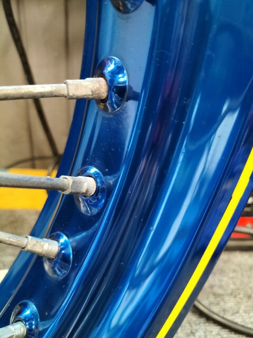 Dトラッカー、KLXシリーズ用ワイドリム前後セット