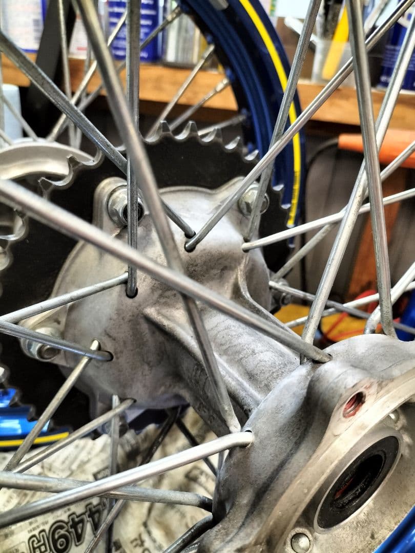 Dトラッカー、KLXシリーズ用ワイドリム前後セット