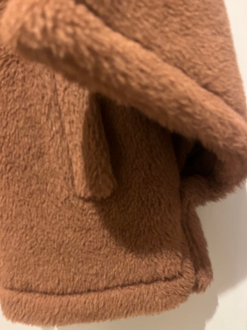 Max Mara TENEBRE4 カシミヤ混 テディベア ケープ SMサイズ