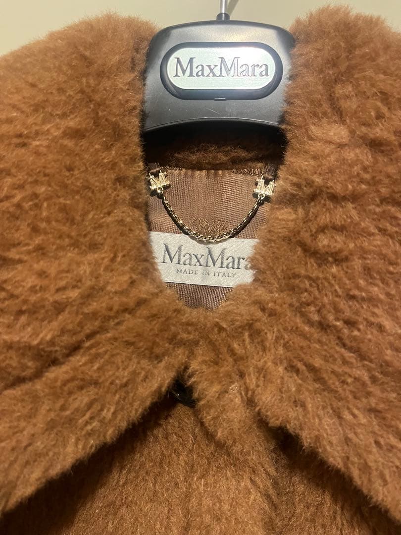 Max Mara TENEBRE4 カシミヤ混 テディベア ケープ SMサイズ