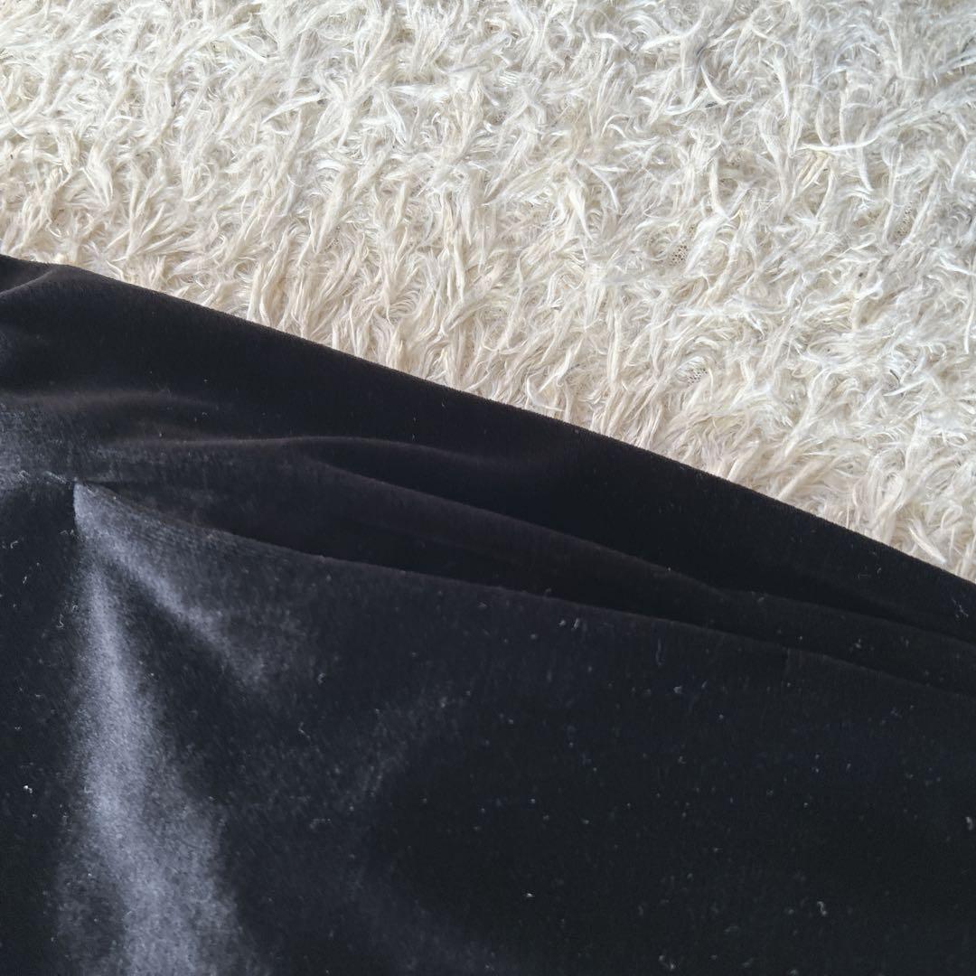 美品　SACRA サクラ トリアセテートベロア サロペット オールインワン