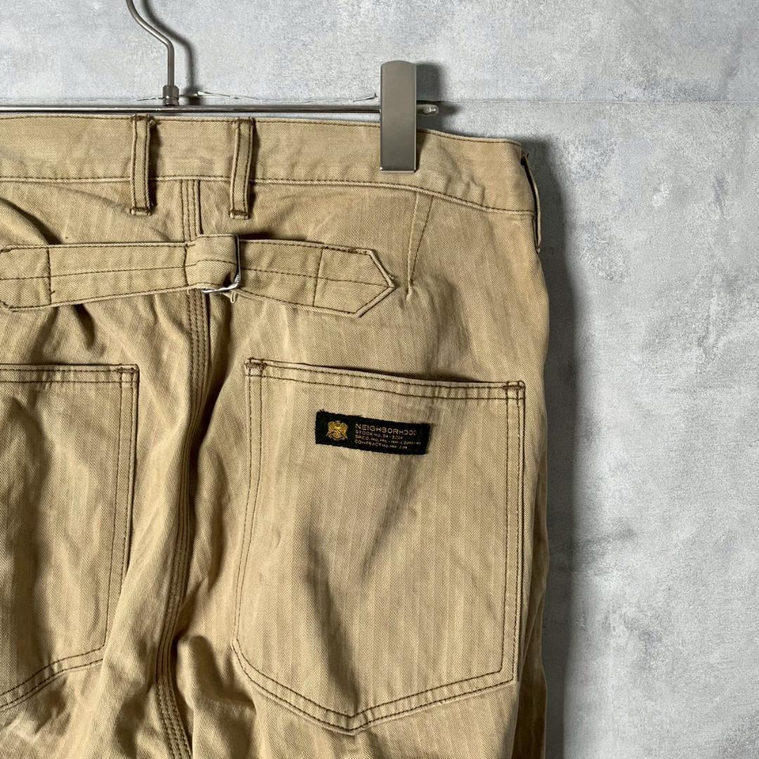 NEIGHBORHOOD ヘリンボーンツイル ワーク パンツ N1794