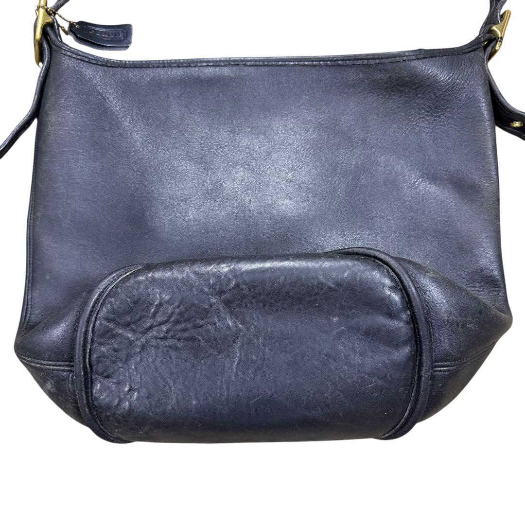 オールドコーチ ショルダーバック バケツバッグ型 USA製　グラブタンレザー