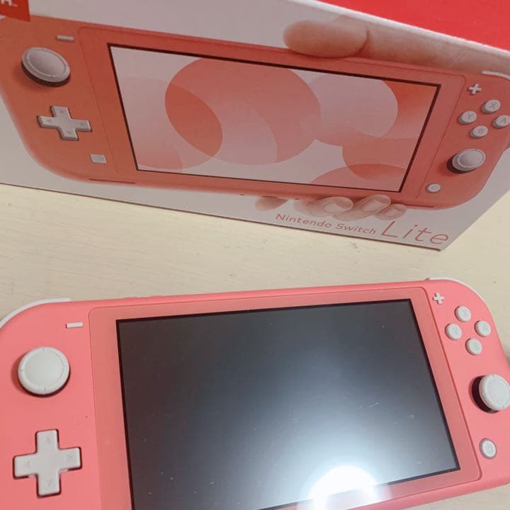 Nintendo Switch ピンクコーラル、あつ森セット