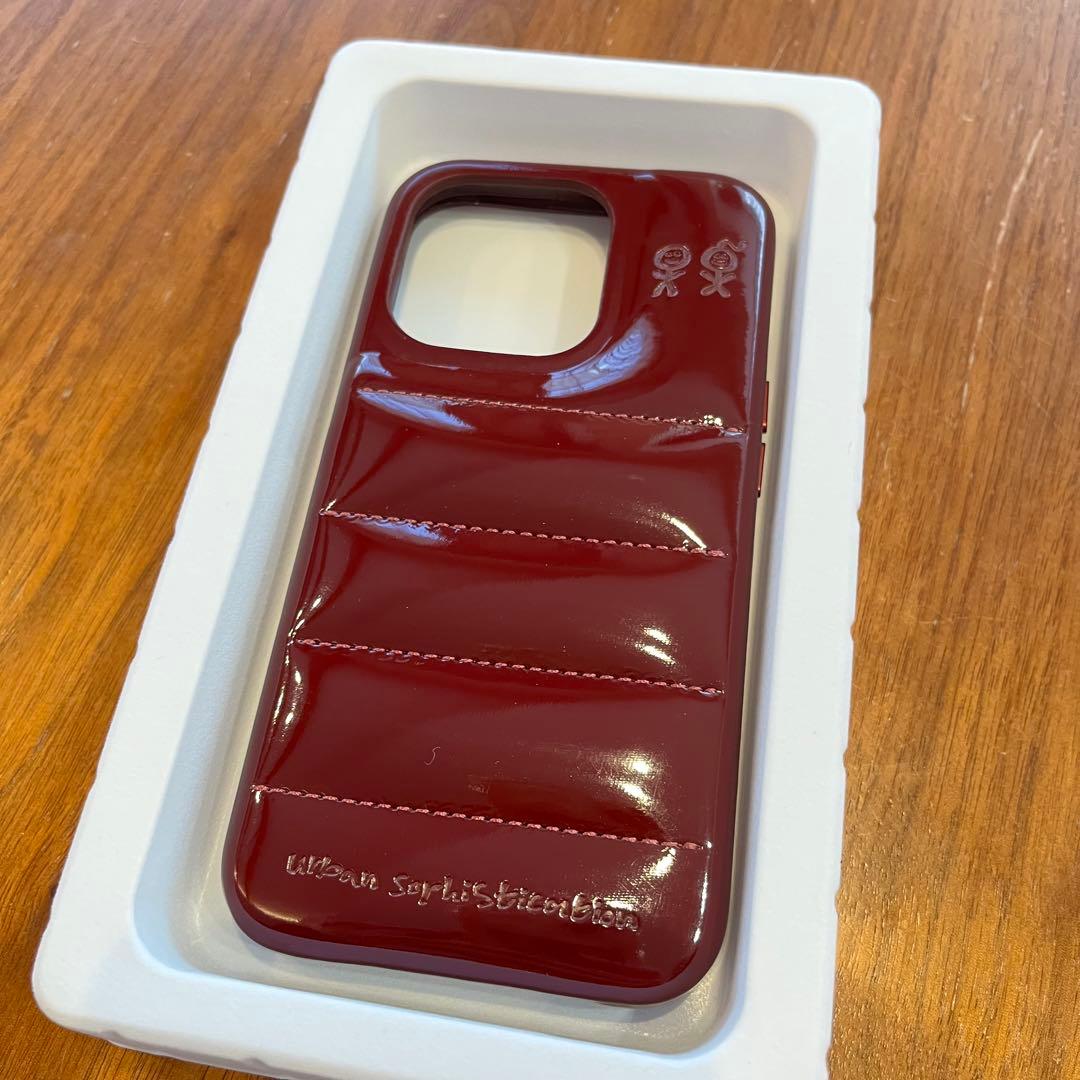 【urban sophistication】iPhone15Proダークチェリー