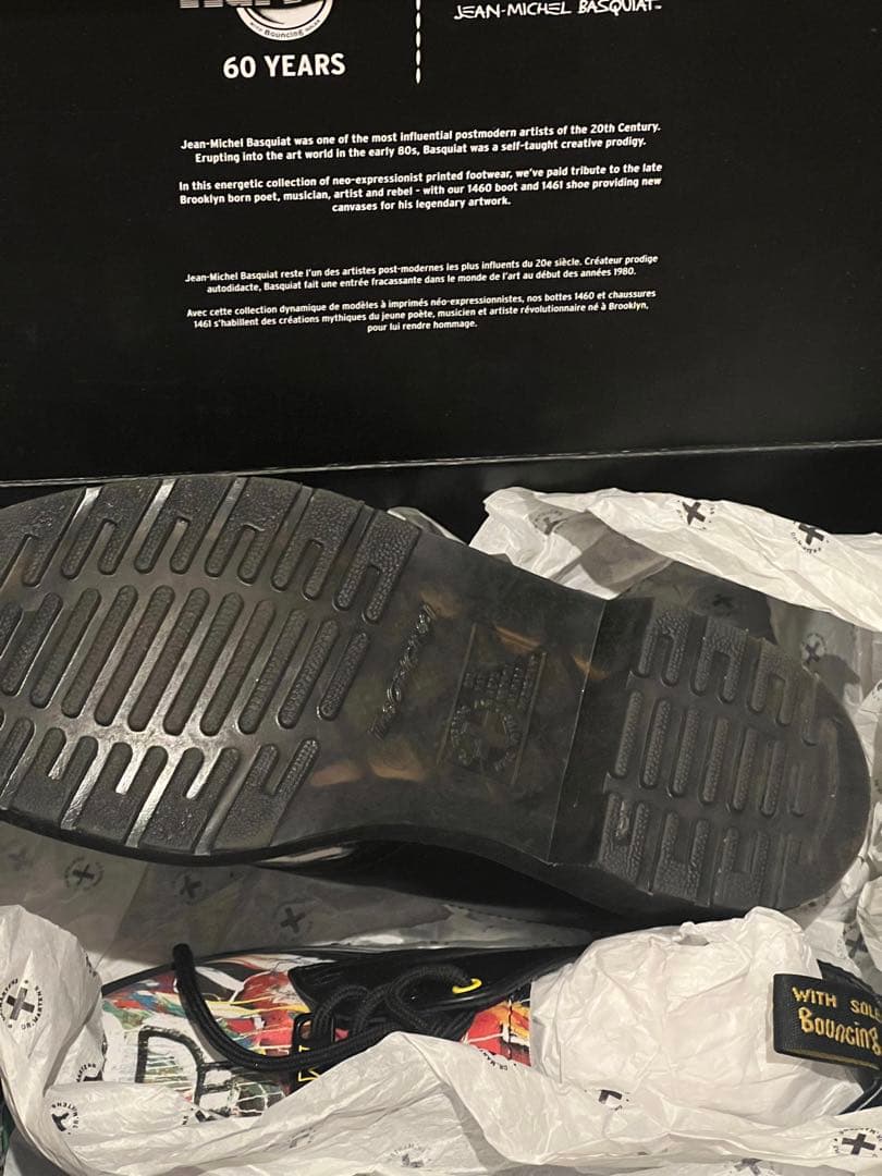 ドクターマーチン×バスキア　コラボ